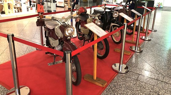 Ausstellung der Golden Show Bikes in der S&uuml;dharzgalerie in Nordhausen (Foto: K. Viol)