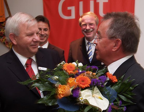 Alter und neuer Chef (Foto: nnz)