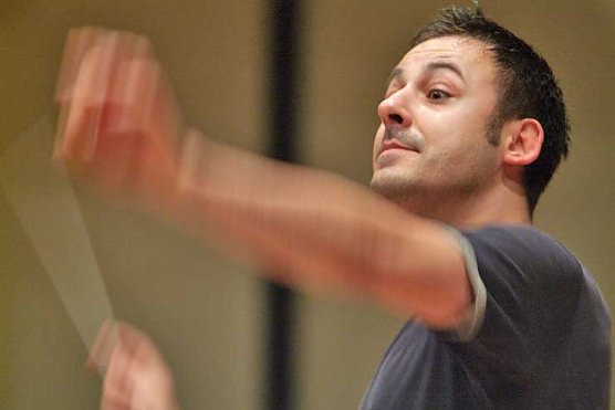 Bei der Arbeit (Foto: Oliver Elsner)