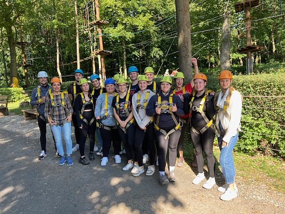 Kletterausflug der Berufsschule (Foto: Pressestelle Landratsamt) Kletterausflug der Berufsschule (Foto: Pressestelle Landratsamt)
