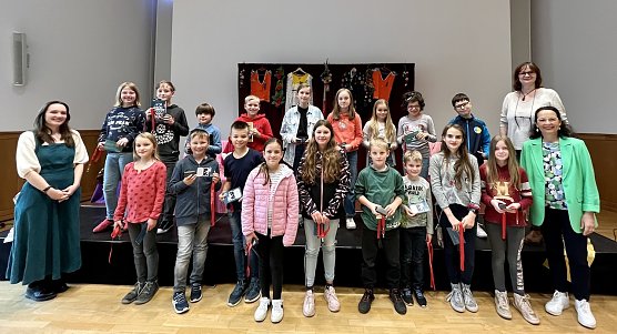 Die Nordh&auml;user Leseratten beim Abschlussfest (Foto: Stadtverwaltung Nordhausen)