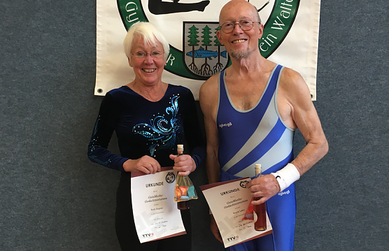 Ruth Hagene und Frank Lahn in Waltershausen (Foto: TSV Nordhausen)