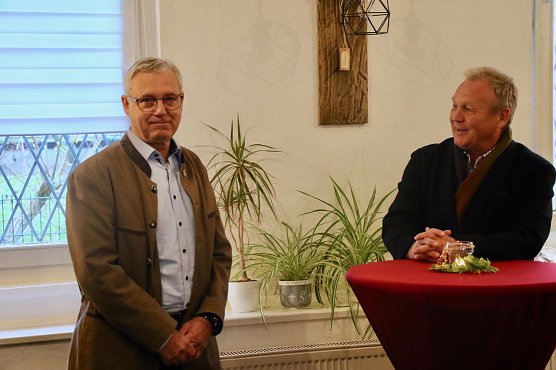 &Uuml;ber 30 Jahre gemeinsam beim Horizont: J&ouml;rg Wolf (links) und Ren&eacute; K&uuml;bler (Foto: agl)