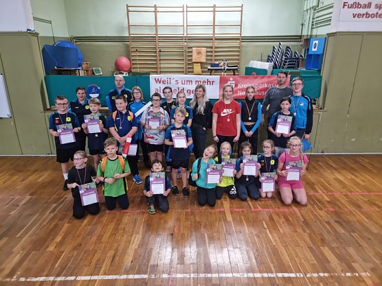 Minimeister im Tischtennis (Foto: TTV Hydro) Minimeister im Tischtennis (Foto: TTV Hydro)