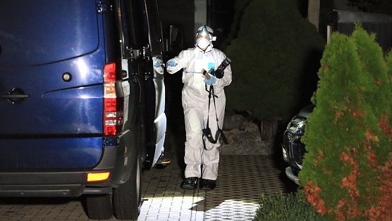 Kriminalpolizei ermittelt in Wipperdorf (Foto: S.Dietzel)