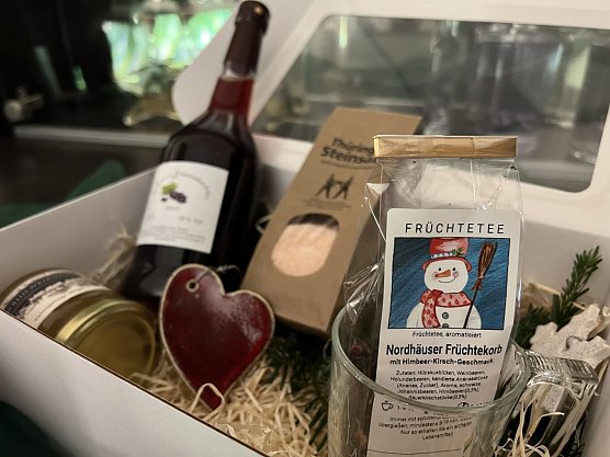 Festliche &Uuml;berraschungsbox (Foto: Stadt Nordhausen)
