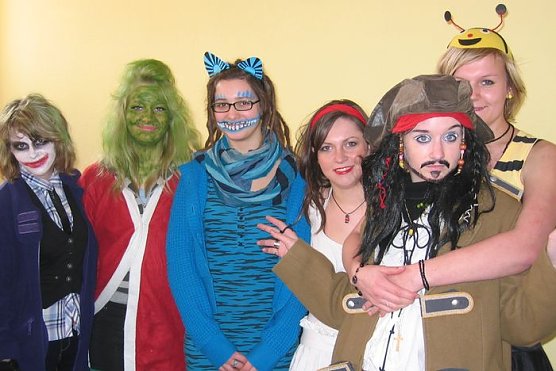 Verkleidet und überrascht (Foto: S. Meyer) Verkleidet und überrascht (Foto: S. Meyer)