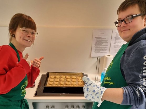 Vorfreude im IWK auf die Weihnachtszeit (Foto: H.Schieke)