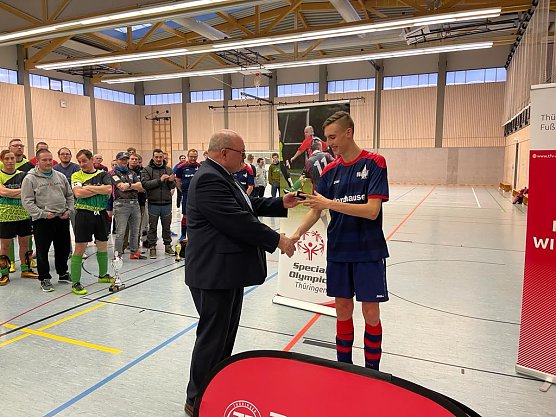 Fu&szlig;ballmannschaft der Lebenshilfe beweist erneut ihr K&ouml;nnen (Foto: Nordth&uuml;ringer Lebenshilfe)