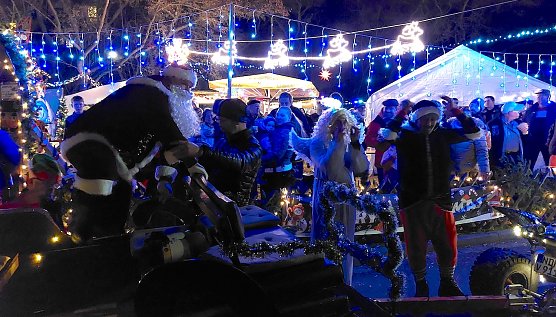 Privater Weihnachtsmarkt in Sollstedt (Foto:  Florian Heydecke )