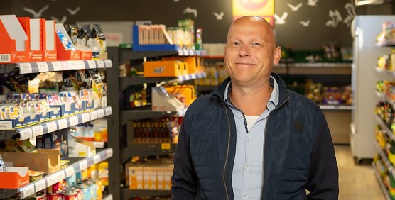Marko Rossmann in seinem Laden in G&ouml;rsbach (Foto: Landratsamt Nordhausen )