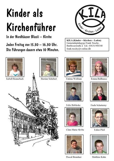 Kirchenf&uuml;hrer in Nordhausen (Foto: F. Tuschy)