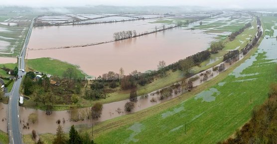 Hochwasser im Landkreis Nordhausen (Foto: Landkreis Nordhausen)