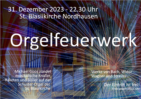 Orgelfeuerwerk in der Blasii Kirche (Foto: Michael Goos)