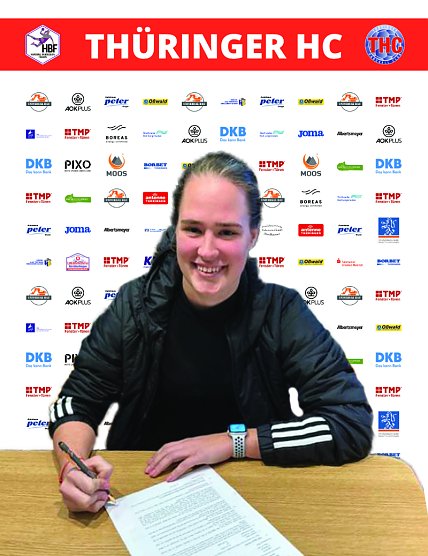 Csenge Kuczora verst&auml;rkt in der neuen Saison den THC (Foto: Th&uuml;ringer HC)