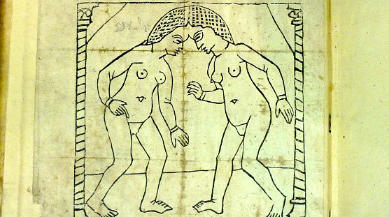 Ausschnitt aus dem Scriptorium (Foto: Stadtverwaltung Nordhausen) Ausschnitt aus dem Scriptorium (Foto: Stadtverwaltung Nordhausen)