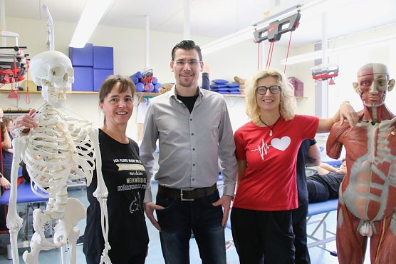 v.l.: Kristin Krauß, Philipp Hoinkes und Mirka Fleischer (Foto: agl) v.l.: Kristin Krauß, Philipp Hoinkes und Mirka Fleischer (Foto: agl)