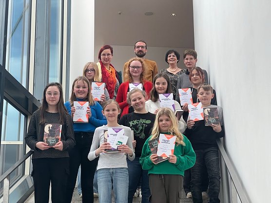 Vorlesewettbewerb in der Stadtbibliothek (Foto: Joachim Rose)