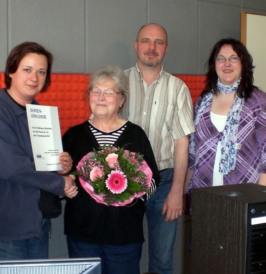 Dank an das Team (Foto: Manfred M&uuml;ller)