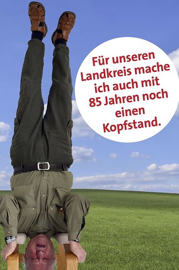 Siegfried Junker (85) will in den Kreistag (Foto: D.Schr&ouml;ter)