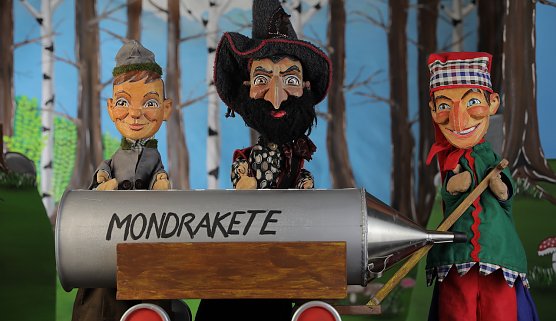 R&auml;uber Hotzenplotz sind der Kasper im Gro&szlig;einsatz in Bleicherode (Foto: Staufenberger Puppentheater)