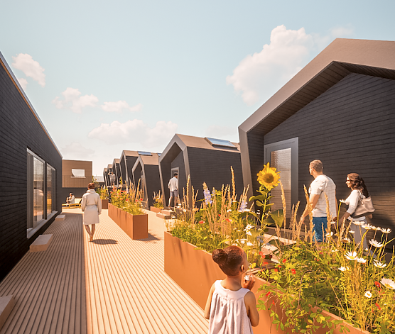 So in etwa soll das Parkdeck aussehen, wenn alles fertig ist (Foto: Heck Unternehmensgruppe) So in etwa soll das Parkdeck aussehen, wenn alles fertig ist (Foto: Heck Unternehmensgruppe)