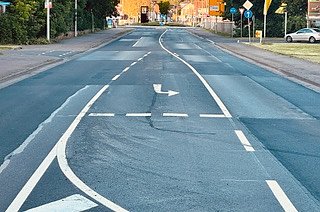 Flickenteppich Freiherr-von-Stein-Straße? (Foto: Patrick Börsch) Flickenteppich Freiherr-von-Stein-Straße? (Foto: Patrick Börsch)