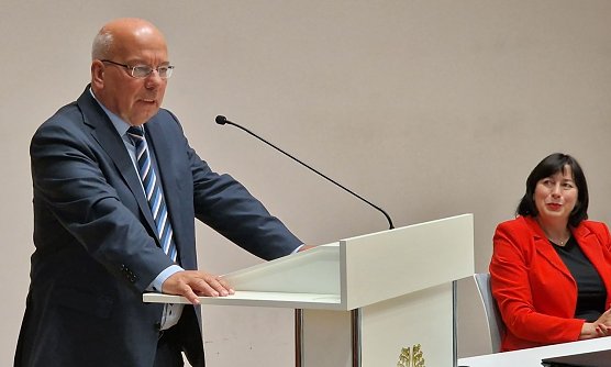 Rainer Wendt und Marion Walsmann (Foto: nnz)