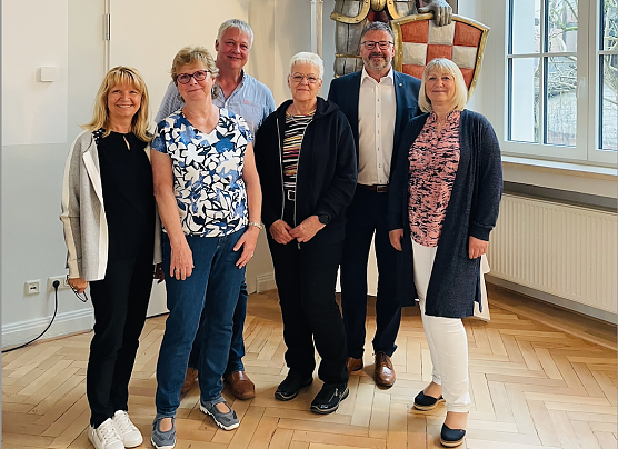 Der neue Vorstand des Fördervereins Kulturhaus Bleicherode (Foto: Jörg Lorenz) Der neue Vorstand des Fördervereins Kulturhaus Bleicherode (Foto: Jörg Lorenz)