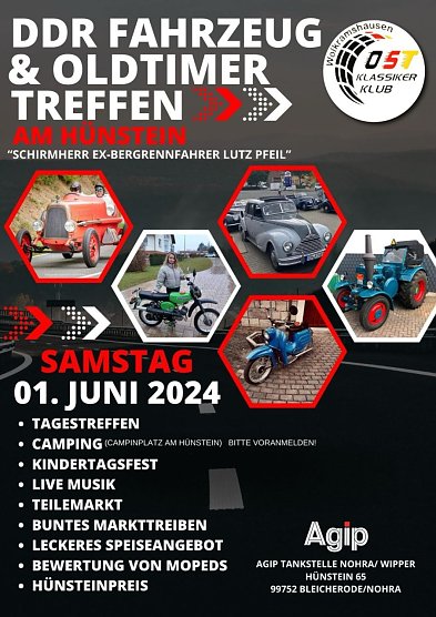 Oldtimertreffen am Samstag in Nohra (Foto: Hubert Rein) Oldtimertreffen am Samstag in Nohra (Foto: Hubert Rein)