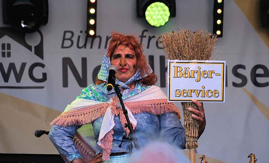 Auch die hexe hatte wieder ihren Senf dazuzugeben (Foto: P.Blei)