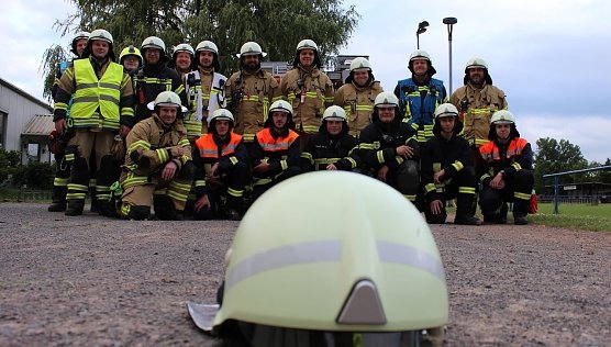 Feuerwehrübung in Sundhausen (Foto: Stadtverwaltung) Feuerwehrübung in Sundhausen (Foto: Stadtverwaltung)