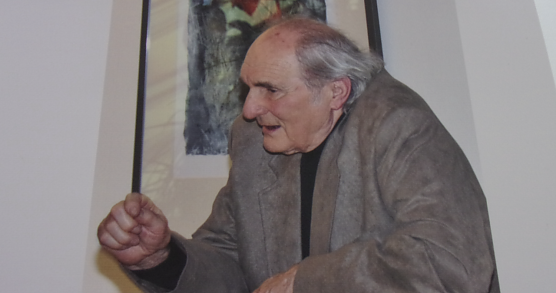 Unvergessen: in der Kreissparkasse wurde gestern eine Ausstellung zum Werk Heinz Scharrs er&ouml;ffnet  (Foto: Hans Georg Backhaus)