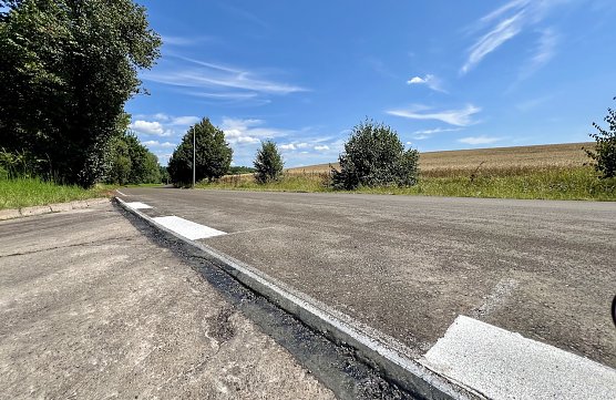 Wieder freigegeben: die Bielener Stra&szlig;e (Foto: Stadtverwaltung Nordhausen)