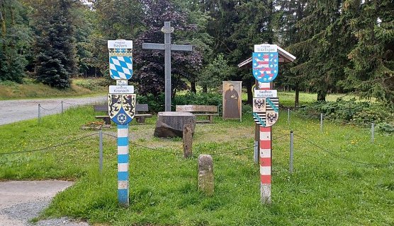 Innerdeutsche Grenze heute zwischen Bayern und Th&uuml;ringen (Foto: R.Neitzke)