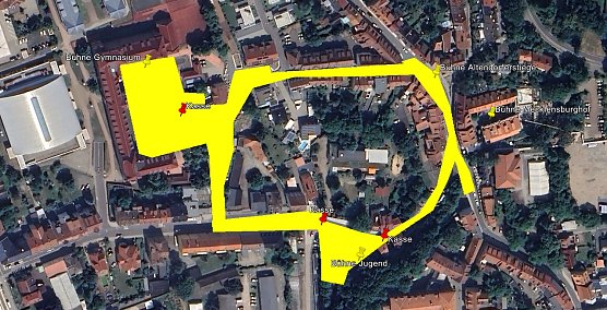 Lageplan zum diesjährigen Altstadtfest (Foto: Medienhaus Heck) Lageplan zum diesjährigen Altstadtfest (Foto: Medienhaus Heck)