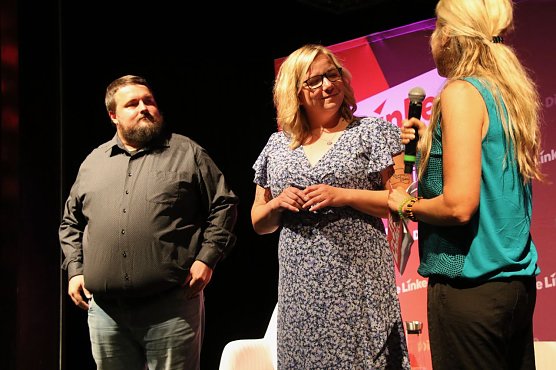 Tim Rosenstock und Katja Mitteldorf wollen f&uuml;r die Nordh&auml;user Wahlkreise in den Landtag einziehen (Foto: agl)