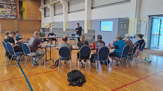 Schulungen beim NSV (Foto: F.Ollech)