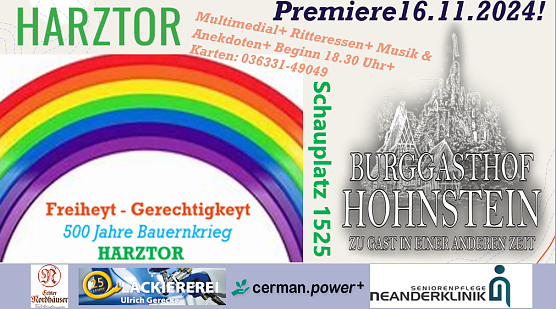 500 Jahre Bauernkrieg - Premiere im Burggasthof (Foto: Tim Sch&auml;fer)