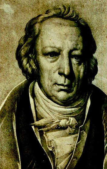 Johannes Eduard Wolff, Gem&auml;lde von 1823: FRIEDRICH AUGUST WOLF (Foto: Heidelore Kneffel)