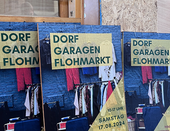 Dorfgarargenflohmarkt in Niedersachwerfen und Harzungen (Foto: Schedwill) Dorfgarargenflohmarkt in Niedersachwerfen und Harzungen (Foto: Schedwill)