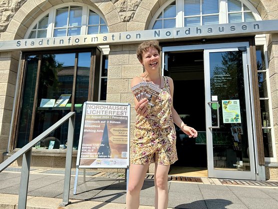 Der Kartenvorverkauf zum Lichterfest hat begonnen (Foto: Stadt Nordhausen) Der Kartenvorverkauf zum Lichterfest hat begonnen (Foto: Stadt Nordhausen)