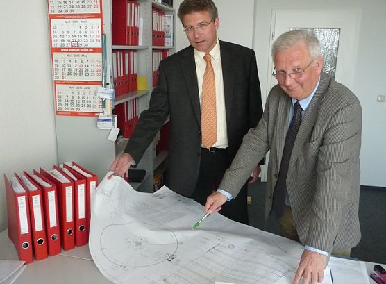 B&ouml;hlert (links), Holzapfel (Foto: SBN)