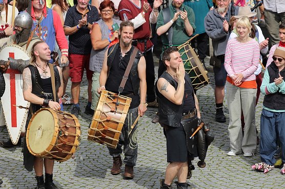 Musik und gute Laune allenthalben an zwei Tagen in der historischen Innenstadt (Foto: Eva Maria Wiegand)