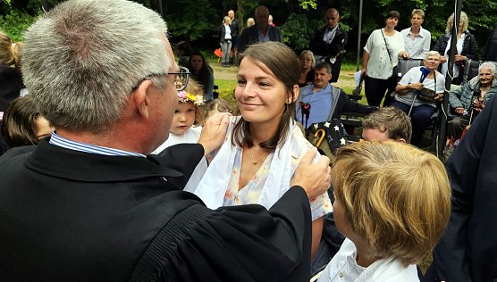 Tauffest bei Trebra (Foto: Evangelischer Kirchenkreis S&uuml;dharz)