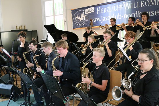 Die Landesjugendbigband (Foto: Ute Cyrus-Gonska)