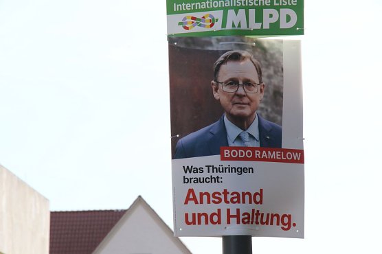 Auch Bodo Ramelow will's noch einmal wissen (Foto: agl) Auch Bodo Ramelow will's noch einmal wissen (Foto: agl)