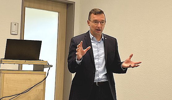 Christian Döring leitet ein Familienunternehmen in der vierten Generation (Foto: oas) Christian Döring leitet ein Familienunternehmen in der vierten Generation (Foto: oas)