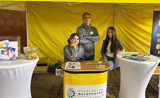 Berufsesse in Nordhausen (Foto: Stadtwerke Nordhausen � Holding f&uuml;r Versorgung und Verkehr GmbH)