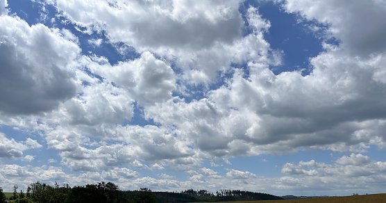 Dicht bew&ouml;lkt, k&uuml;hl und regnerisch pr&auml;sentiert sich der Feiertag (Foto: oas)